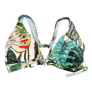 NWT Swiminista x Christian Lacroix Jardin Exo’Chic Bikini Top – Size S